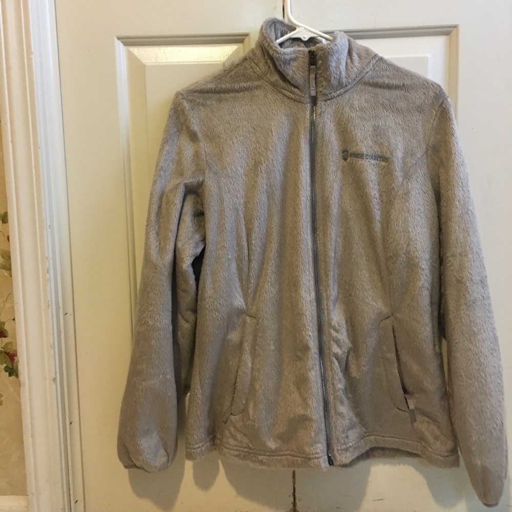 Free Country gray fleece jacket! Good condition!